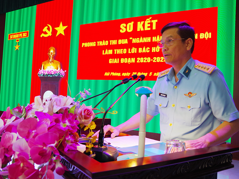 Sư đoàn 363 sơ kết Phong trào thi đua “Ngành Hậu cần Quân đội làm theo lời Bác Hồ dạy” giai đoạn 2020 - 2025