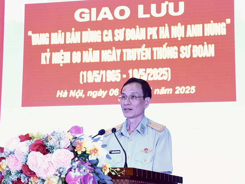 Sư đoàn 361 tổ chức Chương trình giao lưu “Vang mãi bản hùng ca Sư đoàn Phòng không Hà Nội anh hùng”