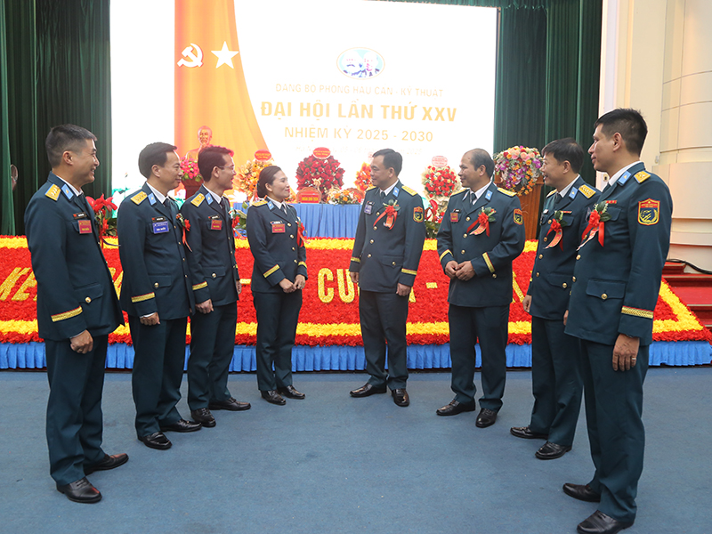 Đảng bộ Phòng Hậu cần - Kỹ thuật, Sư đoàn 361 tổ chức Đại hội nhiệm kỳ 2025-2030