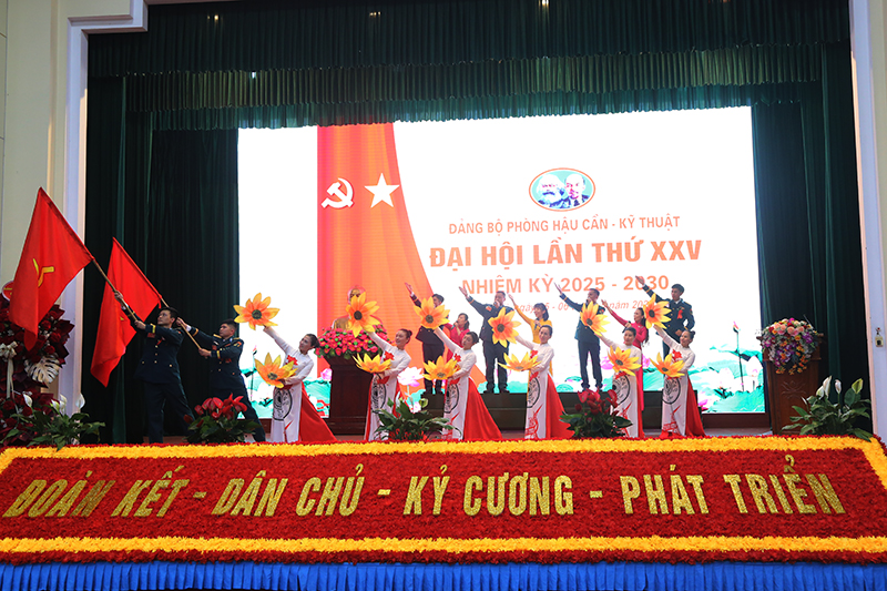 Đảng bộ Phòng Hậu cần - Kỹ thuật, Sư đoàn 361 tổ chức Đại hội nhiệm kỳ 2025-2030