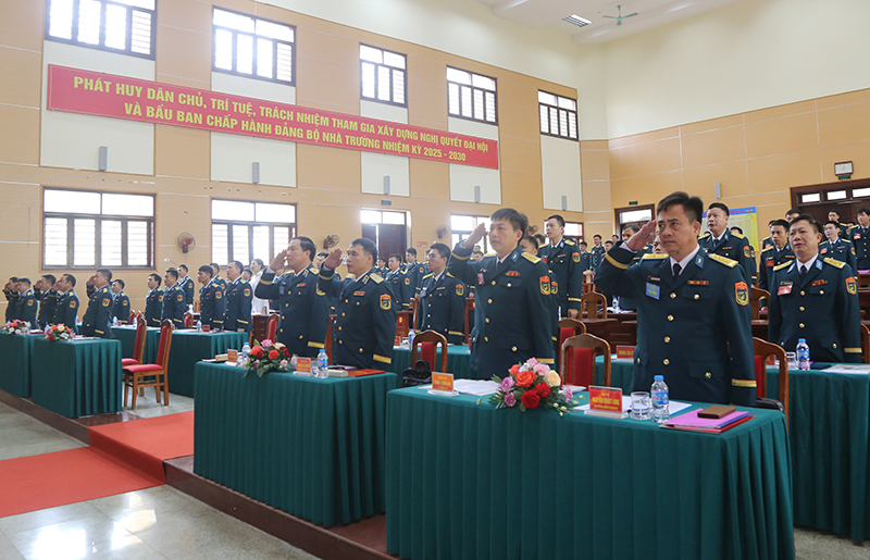 Đảng bộ Trường Cao đẳng Kỹ thuật Phòng không - Không quân tổ chức Đại hội đại biểu nhiệm kỳ 2025 - 2030