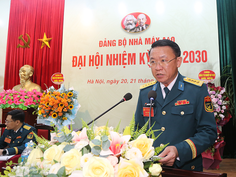 Đảng bộ Nhà máy A40 tổ chức Đại hội nhiệm kỳ 2025 - 2030