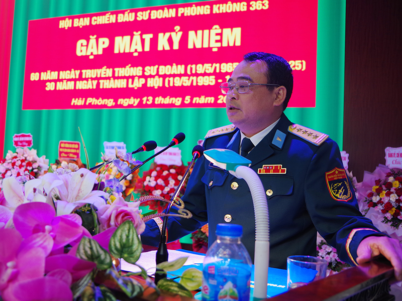 Hội Bạn chiến đấu Sư đoàn 363 gặp mặt kỷ niệm 60 năm Ngày truyền thống Sư đoàn và kỷ niệm 30 năm ngày thành lập Hội.