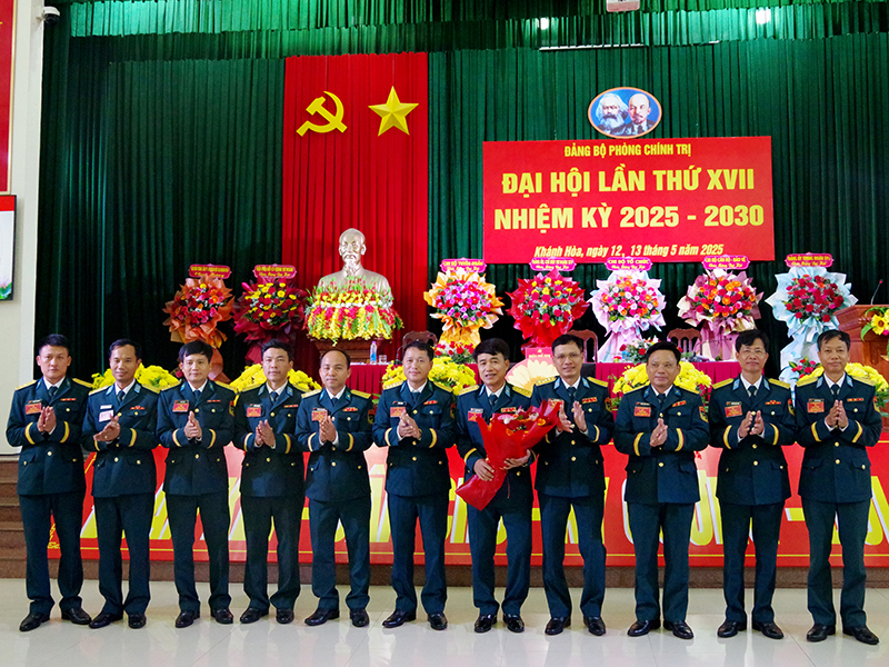 Đảng bộ Phòng Chính trị, Sư đoàn 377 tổ chức Đại hội nhiệm kỳ 2025 - 2030