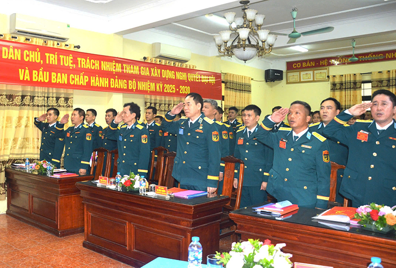 Đảng bộ Khoa Tên lửa, Học viện Phòng không - Không quân tổ chức Đại hội nhiệm kỳ 2025-2030