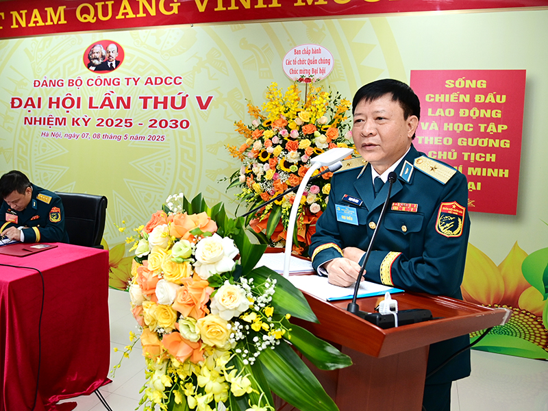 Đảng bộ Công ty ADCC tổ chức Đại hội nhiệm kỳ 2025-2030