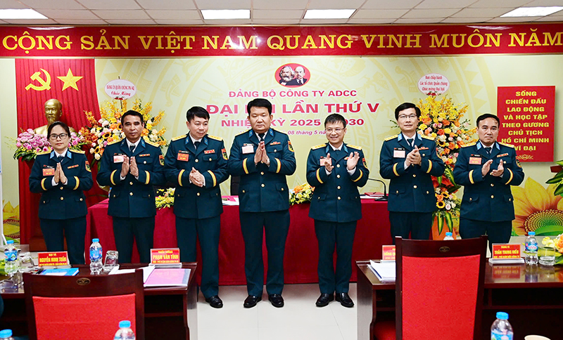 Đảng bộ Công ty ADCC tổ chức Đại hội nhiệm kỳ 2025 - 2030
