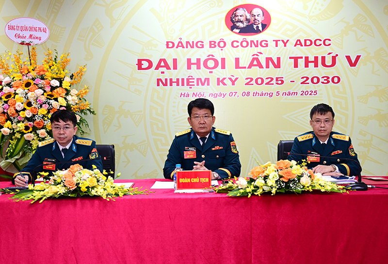 Đảng bộ Công ty ADCC tổ chức Đại hội nhiệm kỳ 2025-2030