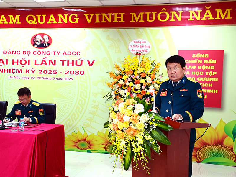 Đảng bộ Công ty ADCC tổ chức Đại hội nhiệm kỳ 2025-2030