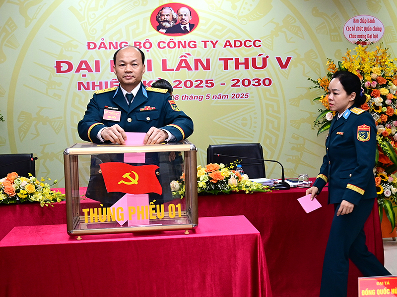 Đảng bộ Công ty ADCC tổ chức Đại hội nhiệm kỳ 2025-2030