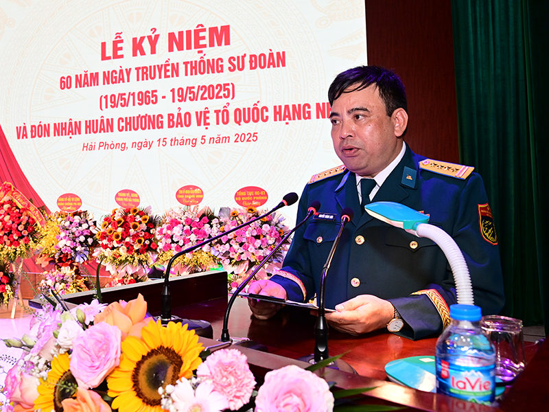 Sư đoàn 363 tổ chức Lễ kỷ niệm 60 năm Ngày truyền thống và đón nhận Huân chương Bảo vệ Tổ quốc hạng Nhất