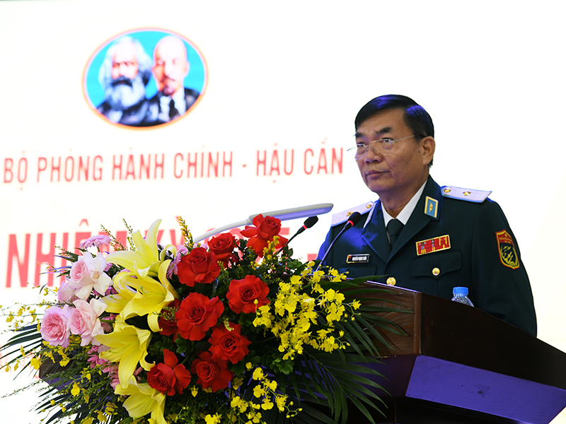 Đảng bộ Phòng Hành chính - Hậu cần, Bộ Tham mưu tổ chức Đại hội nhiệm kỳ 2025 - 2030