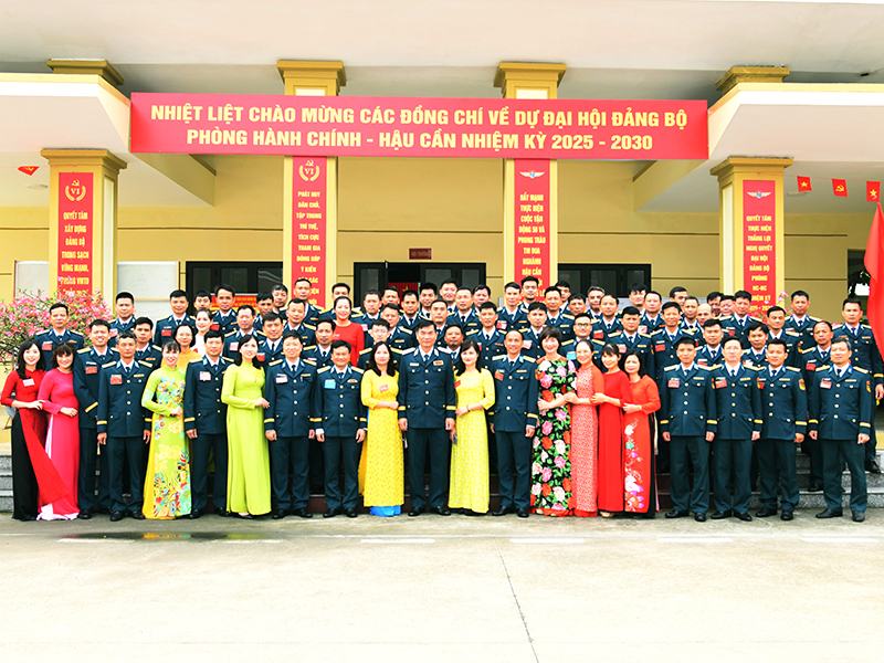 Đảng bộ Phòng Hành chính - Hậu cần, Bộ Tham mưu tổ chức Đại hội nhiệm kỳ 2025 - 2030