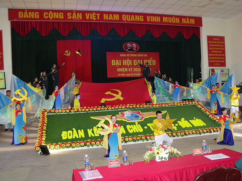 Đảng bộ Trung đoàn 930 tổ chức Đại hội đại biểu nhiệm kỳ 2025 - 2030