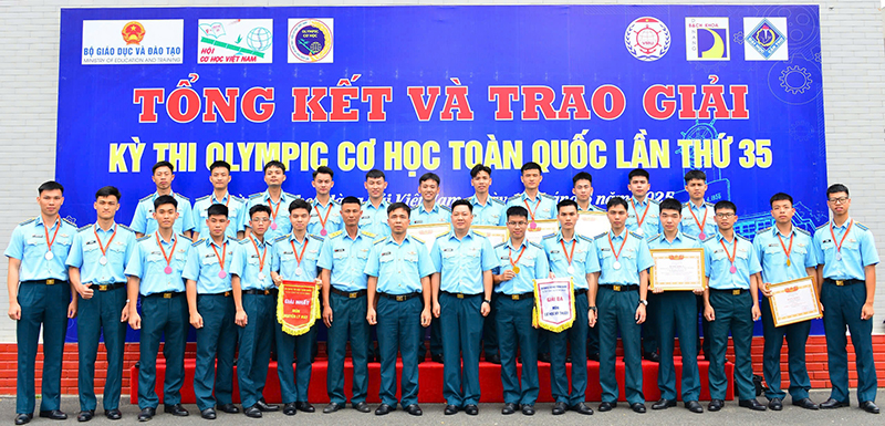 Học viện Phòng không - Không quân xuất sắc đạt giải cao tại kỳ thi Olympic Cơ học toàn quốc lần thứ 35
