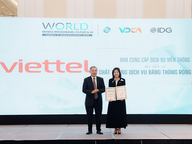 Viettel là nhà mạng có chất lượng dịch vụ di động và cố định tốt nhất