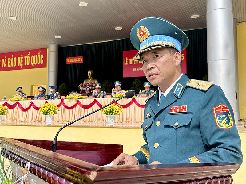 Các đơn vị trong Quân chủng Phòng không - Không quân tổ chức Lễ tuyên thệ chiến sĩ mới năm 2025