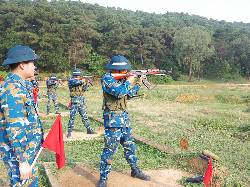 Trưởng thành hơn trong môi trường quân ngũ