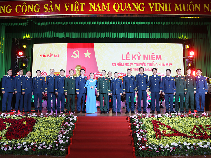 Nhà máy A41 kỷ niệm 50 năm ngày truyền thống (12-6-1975/12-6-2025)