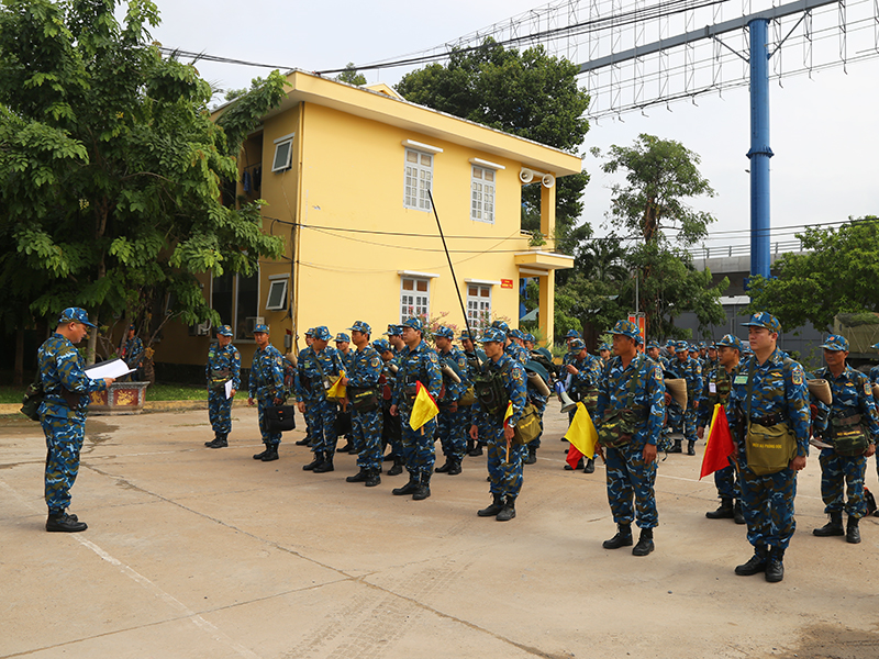 Quân chủng Phòng không - Không quân tổ chức Diễn tập Chỉ huy - Tham mưu 1 bên 2 cấp trên bản đồ, có một phần thực binh cho các đơn vị khu vực Miền Nam
