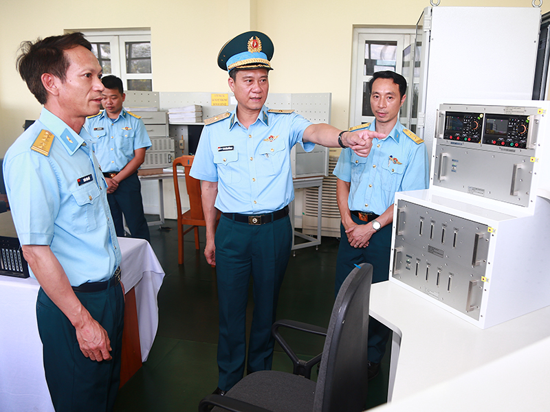 Quân chủng Phòng không - Không quân kiểm tra công tác phát triển khoa học, công nghệ, đổi mới sáng tạo, chuyển đổi số, thực hiện Đề án 06 và cải cách hành chính tại các đơn vị