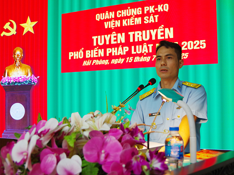 Sư đoàn 363 tổ chức Tuyên truyền phổ biến pháp luật năm 2025