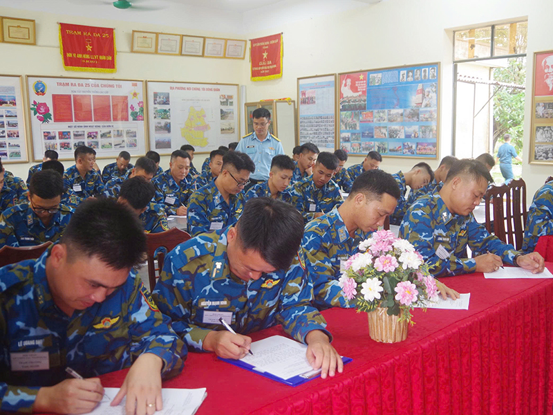Trung đoàn 295 tổ chức Hội thao Kíp chiến đấu trạm ra đa năm 2025