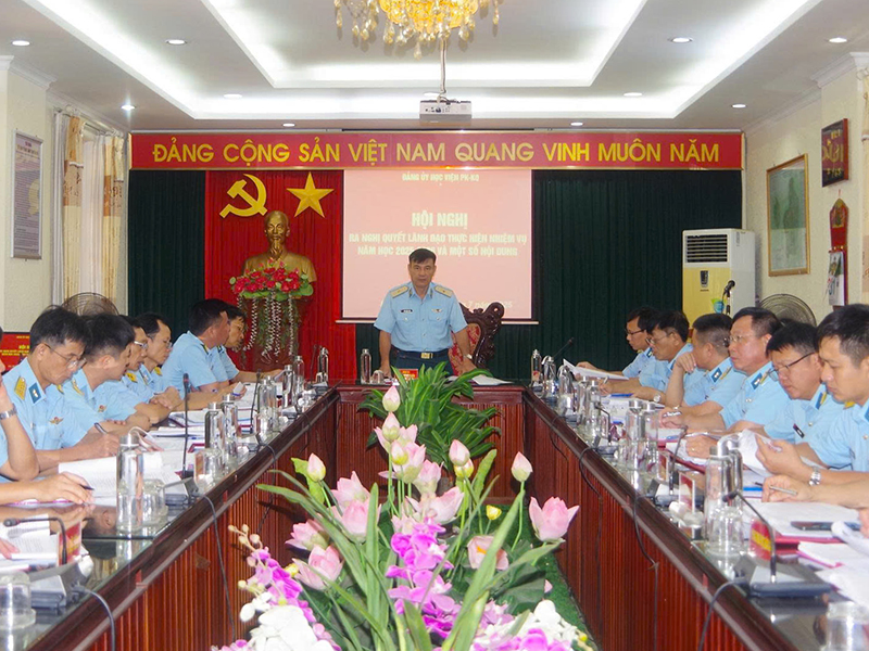 Đảng ủy Học viện Phòng không - Không quân ra Nghị quyết lãnh đạo nhiệm vụ năm học 2025-2026