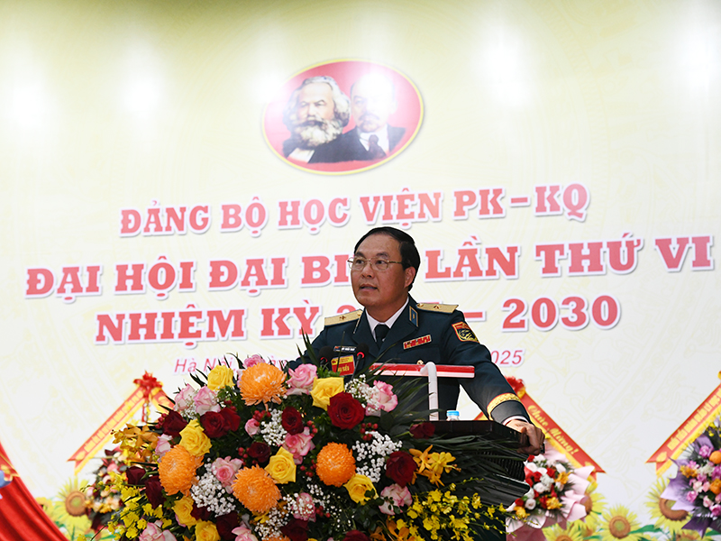 Lãnh đạo xây dựng Học viện Phòng không - Không quân “Cách mạng, chính quy, chuẩn hóa, hiện đại”