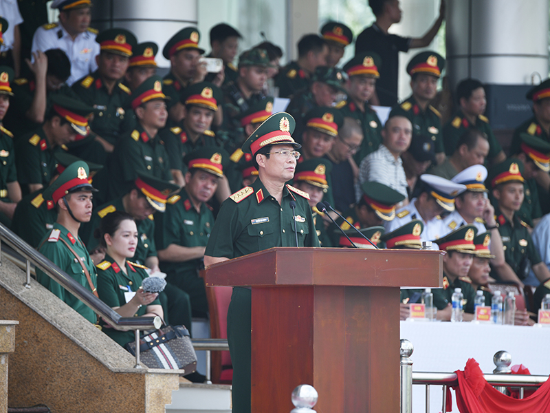Lực lượng diễu binh, diễu hành Quân chủng Phòng không - Không quân hoàn thành tốt nhiệm vụ trong lần tổng hợp luyện đầu tiên