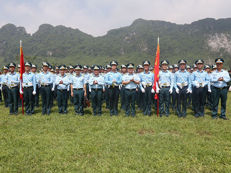 Lực lượng diễu binh, diễu hành Quân chủng Phòng không - Không quân hoàn thành tốt nhiệm vụ trong lần tổng hợp luyện đầu tiên
