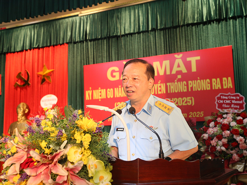 Phòng Ra đa, Cục Hậu cần - Kỹ thuật Phòng không - Không quân gặp mặt kỉ niệm 60 năm ngày truyền thống