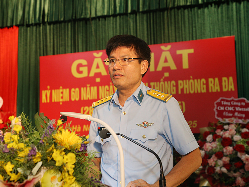 Phòng Ra đa, Cục Hậu cần - Kỹ thuật Phòng không - Không quân gặp mặt kỉ niệm 60 năm ngày truyền thống
