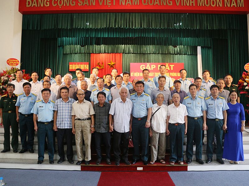 Phòng Ra đa, Cục Hậu cần - Kỹ thuật Phòng không - Không quân gặp mặt kỉ niệm 60 năm ngày truyền thống