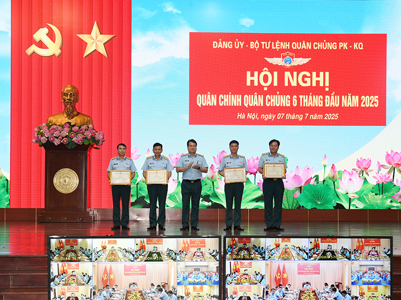 Đảng uỷ, Bộ Tư lệnh Quân chủng Phòng không - Không quân tổ chức Hội nghị quân chính 6 tháng đầu năm 2025