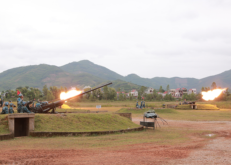 Quân chủng Phòng không - Không quân bế mạc Diễn tập chiến thuật vòng tổng hợp phân đội tên lửa phòng không, pháo phòng không và Zsu-23-4M năm 2025
