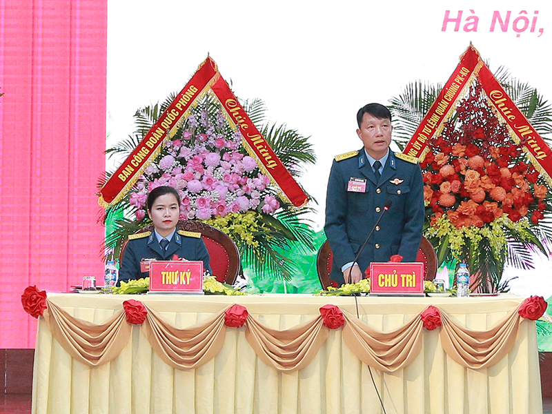 Quân chủng Phòng không - Không quân tổng kết hoạt động công tác quần chúng giai đoạn 2021-2025