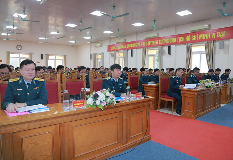 Cục Chính trị Phòng không - Không quân tổ chức Hội nghị quân chính năm 2025