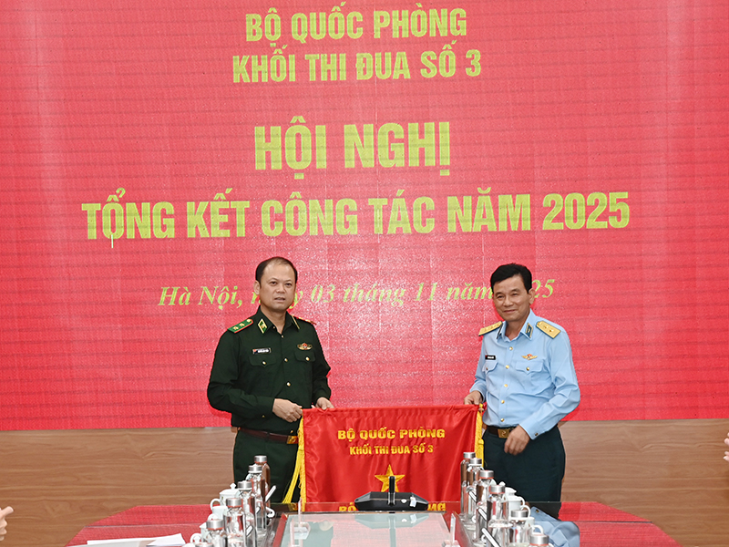 Khối thi đua số 3 Bộ Quốc phòng tổng kết công tác năm 2025