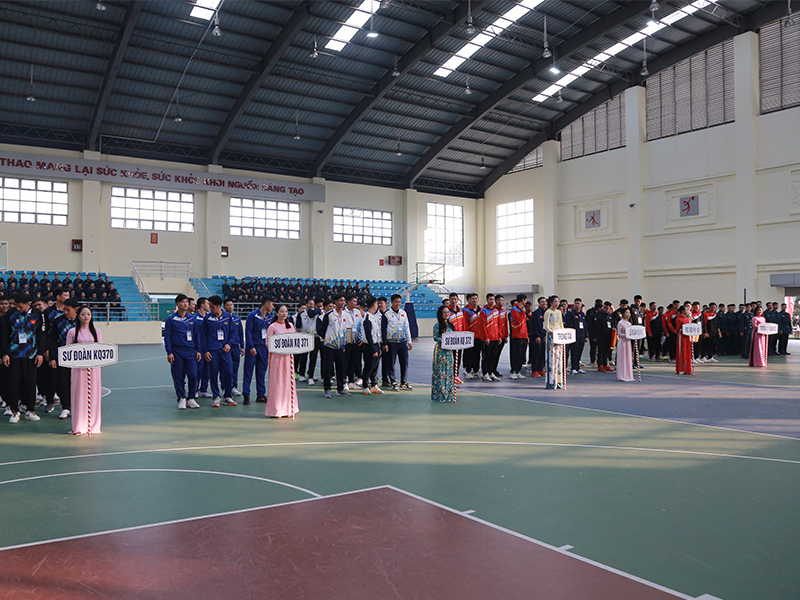 Quân chủng Phòng không - Không quân bế mạc Giải Bóng rổ năm 2025