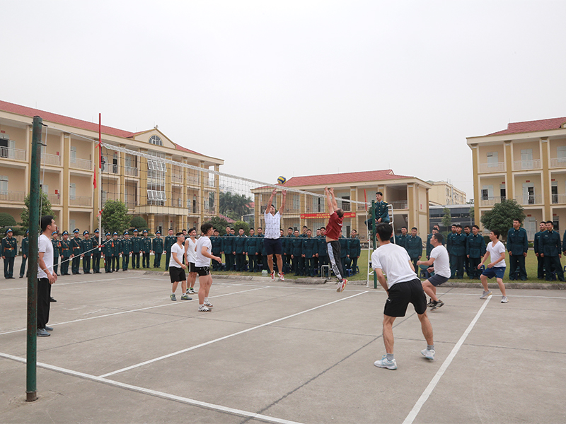 Tiểu đoàn Vệ binh, Bộ Tham mưu PK-KQ tổ chức thi đấu thể dục thể thao kỷ niệm 81 năm Ngày thành lập QĐND Việt Nam