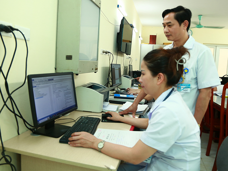 Hồ sơ Bệnh án điện tử - Bước đột phá trong khám, chữa bệnh ở Viện Y học Phòng không - Không quân