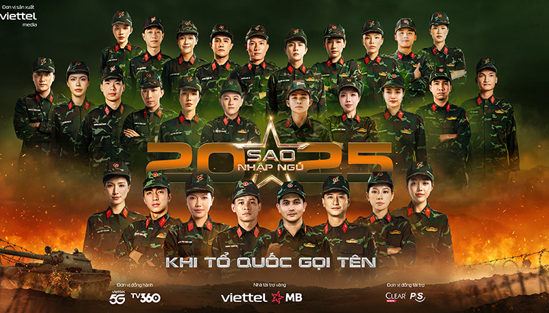 MB tài trợ Vàng cho chương trình Sao Nhập Ngũ All-Stars 2025 - Sự kiện đặc biệt tôn vinh người lính Việt Nam