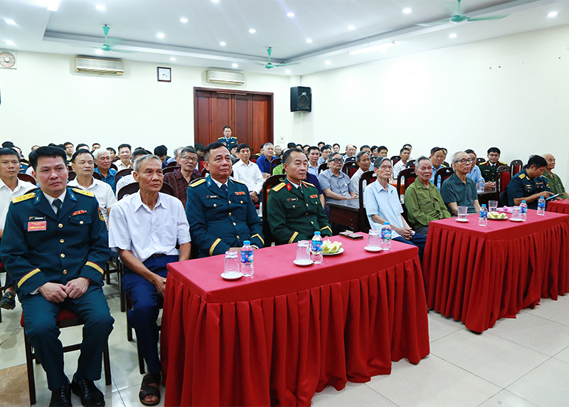 Phòng Cơ yếu, Bộ Tham mưu Quân chủng PK-KQ gặp mặt kỷ niệm 80 năm Ngày truyền thống Ngành Cơ yếu Quân đội và Ngành Cơ yếu Việt Nam