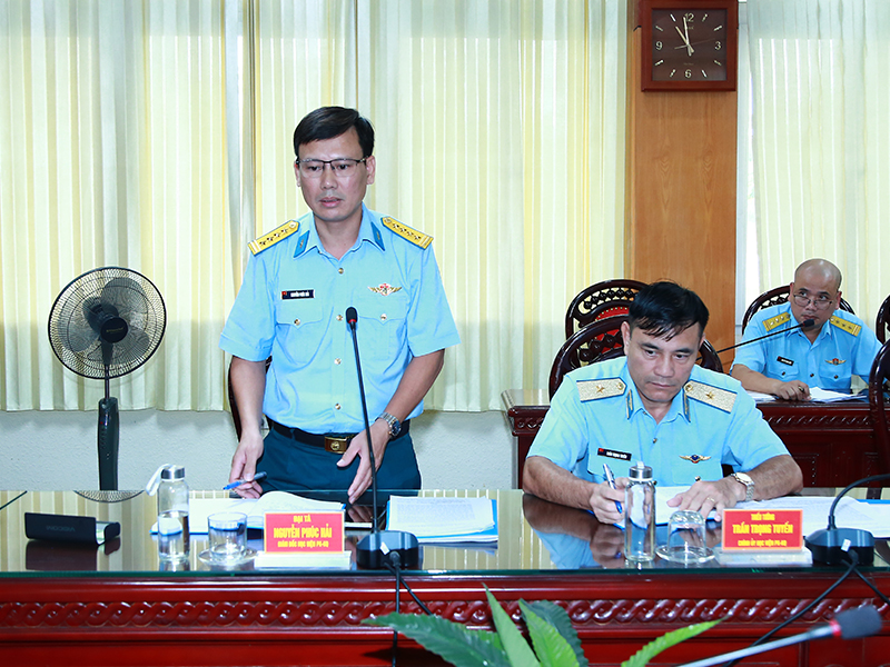 Quân chủng Phòng không - Không quân kiểm tra công tác phát triển khoa học, công nghệ, đổi mới sáng tạo, chuyển đổi số tại các đơn vị