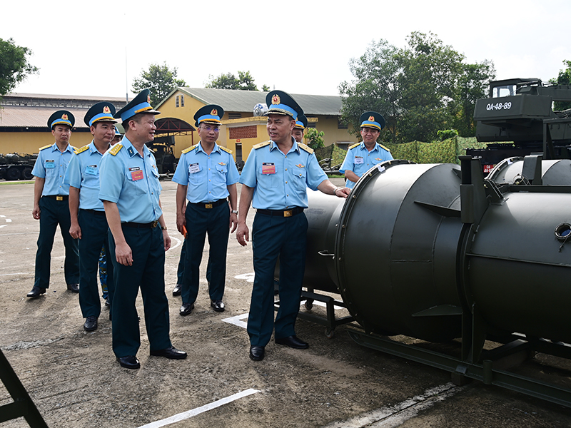 Quân chủng Phòng không - Không quân Bế mạc Diễn tập chiến thuật phân đội kỹ thuật tên lửa Phòng không S-75M năm 2025