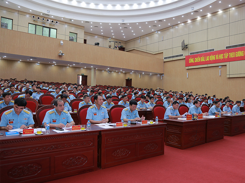 Quân chủng Phòng không - Không quân tham gia Hội nghị toàn quốc quán triệt và triển khai thực hiện các nghị quyết quan trọng của Bộ Chính trị