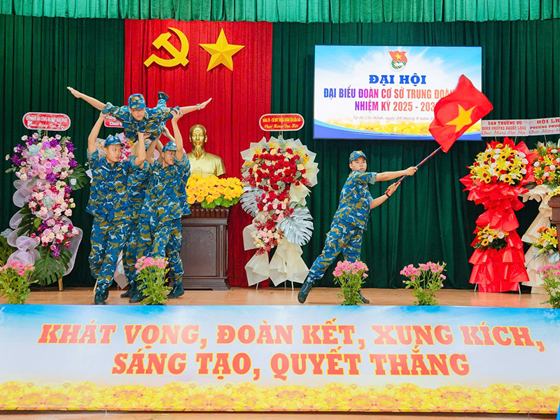 Đoàn cơ sở Trung đoàn 263 tổ chức Đại hội nhiệm kỳ 2025-2030