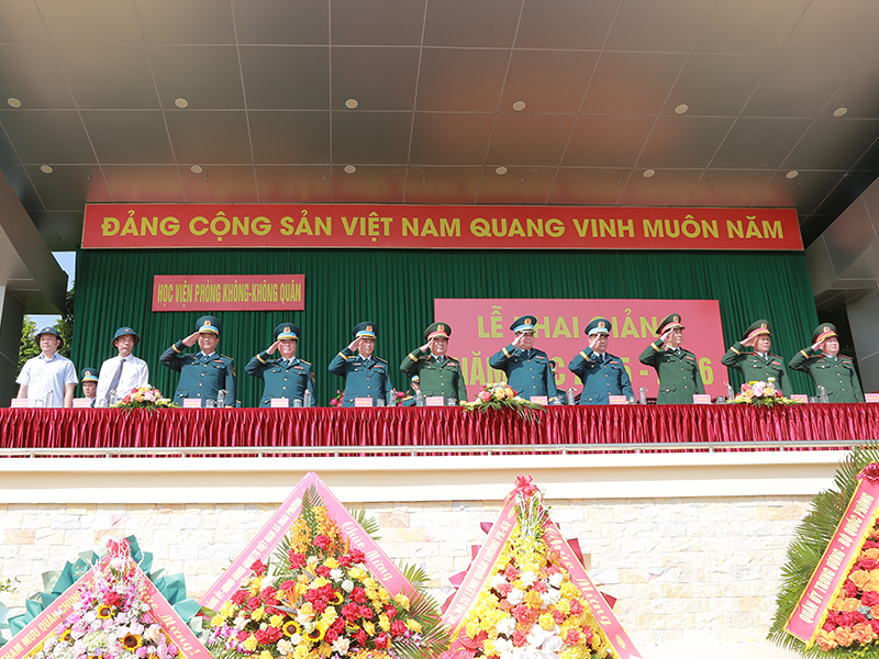 Học viện Phòng không - Không quân tổ chức Lễ khai giảng năm học 2025-2026