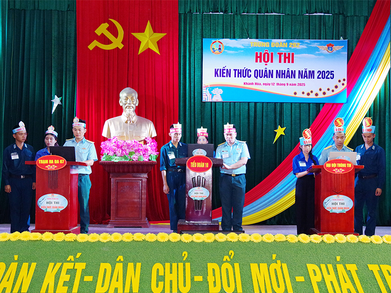 Sư đoàn 377 triển khai mô hình “Hội thi kiến thức quân nhân”